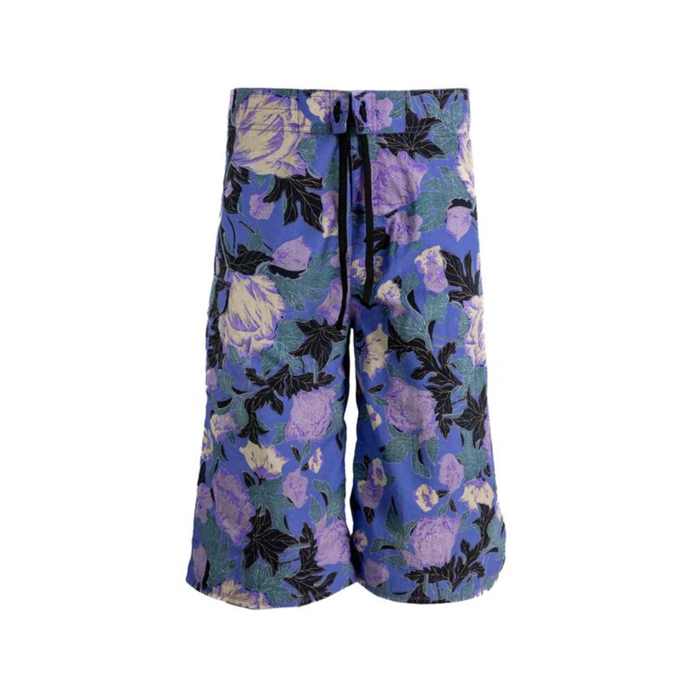 Erl Purple Beachwear - Swim Shorts Men